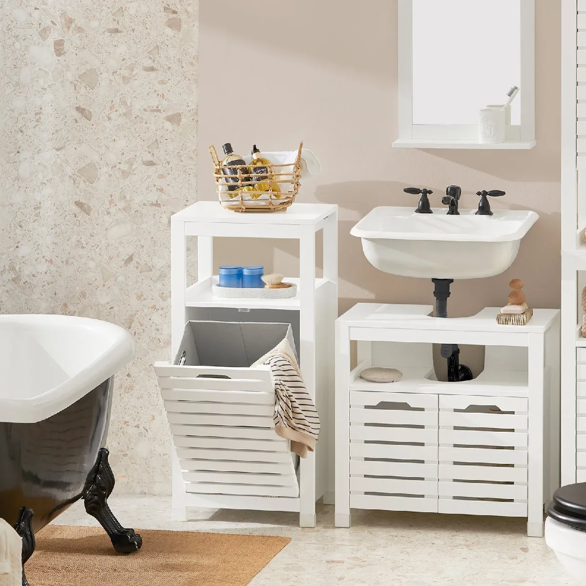 Sobuy BZR67-W - Blanc