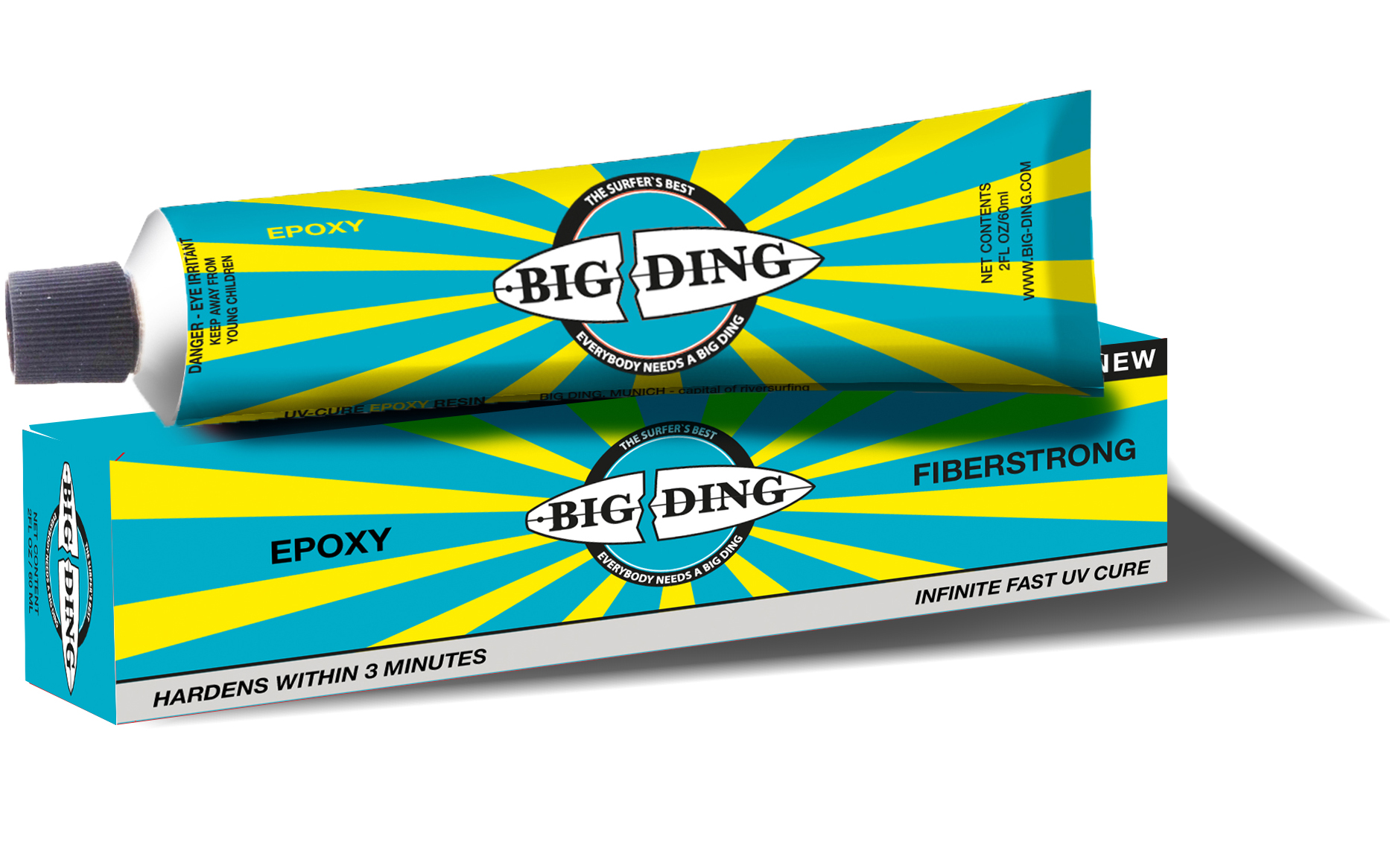 Big Ding Epoxy UV Cure Tube