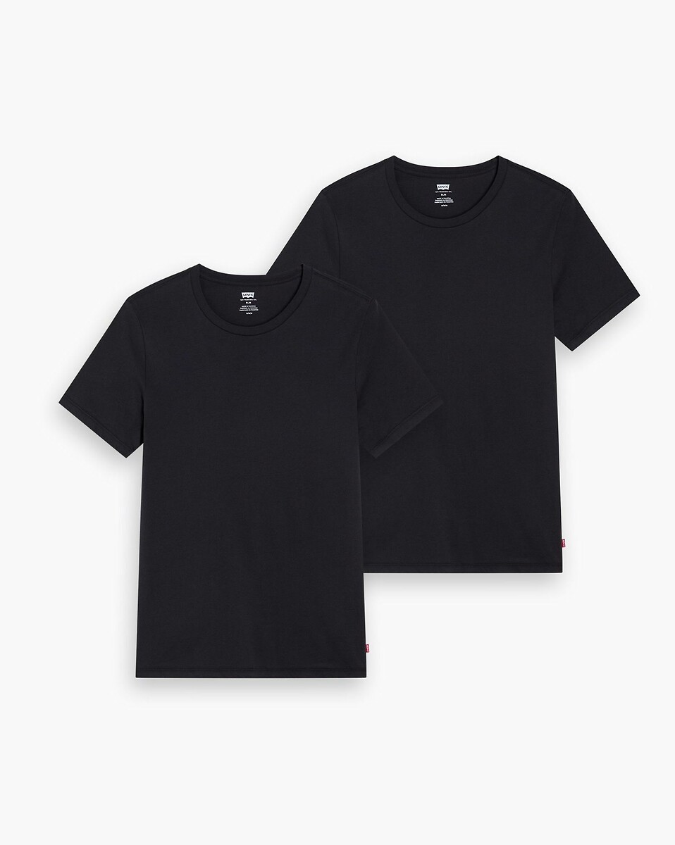 Conjunto de 2 camisetas slim de gola redonda da Levi's