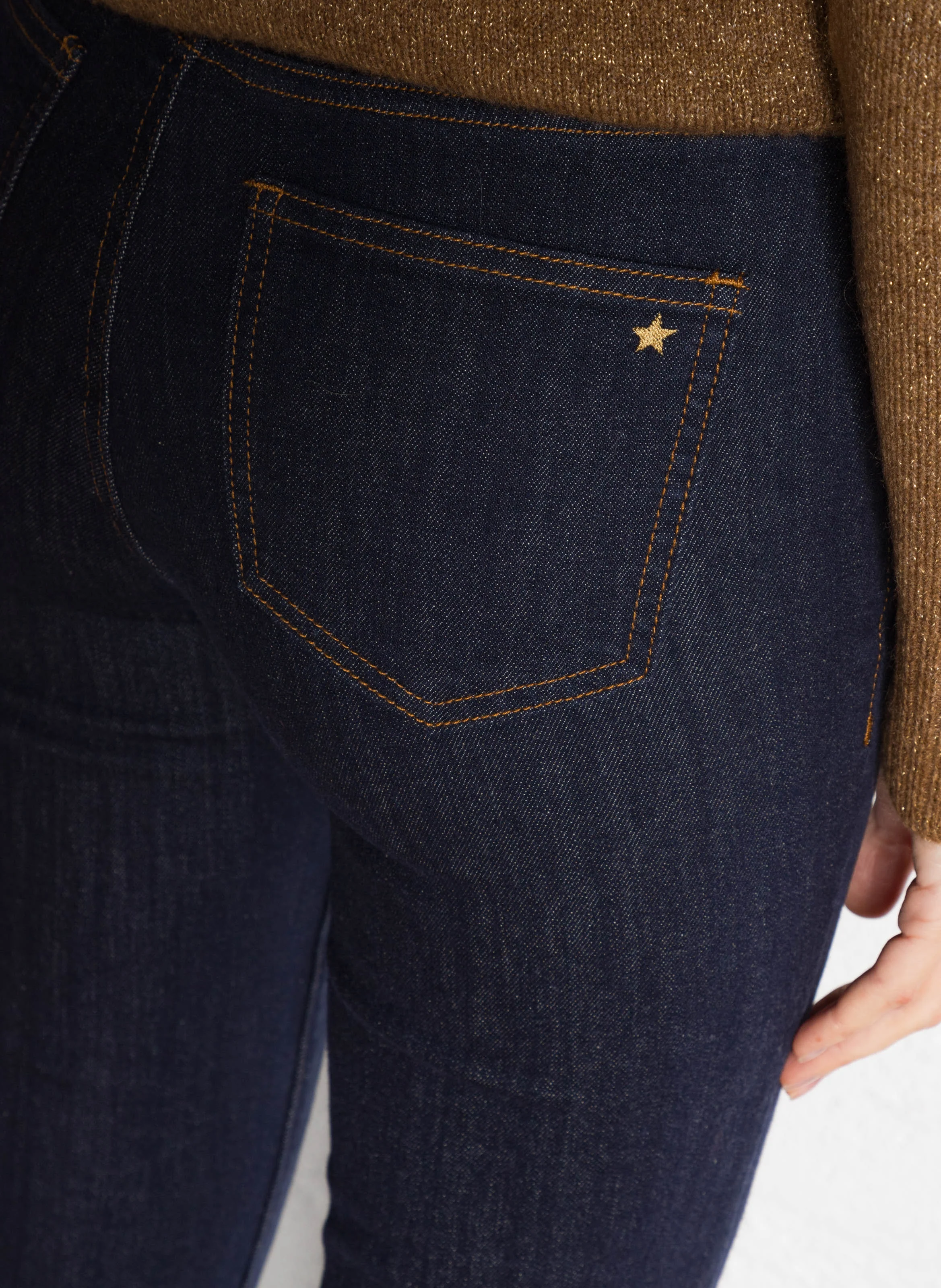 LANCELOT - Jean flare brut | Bleu