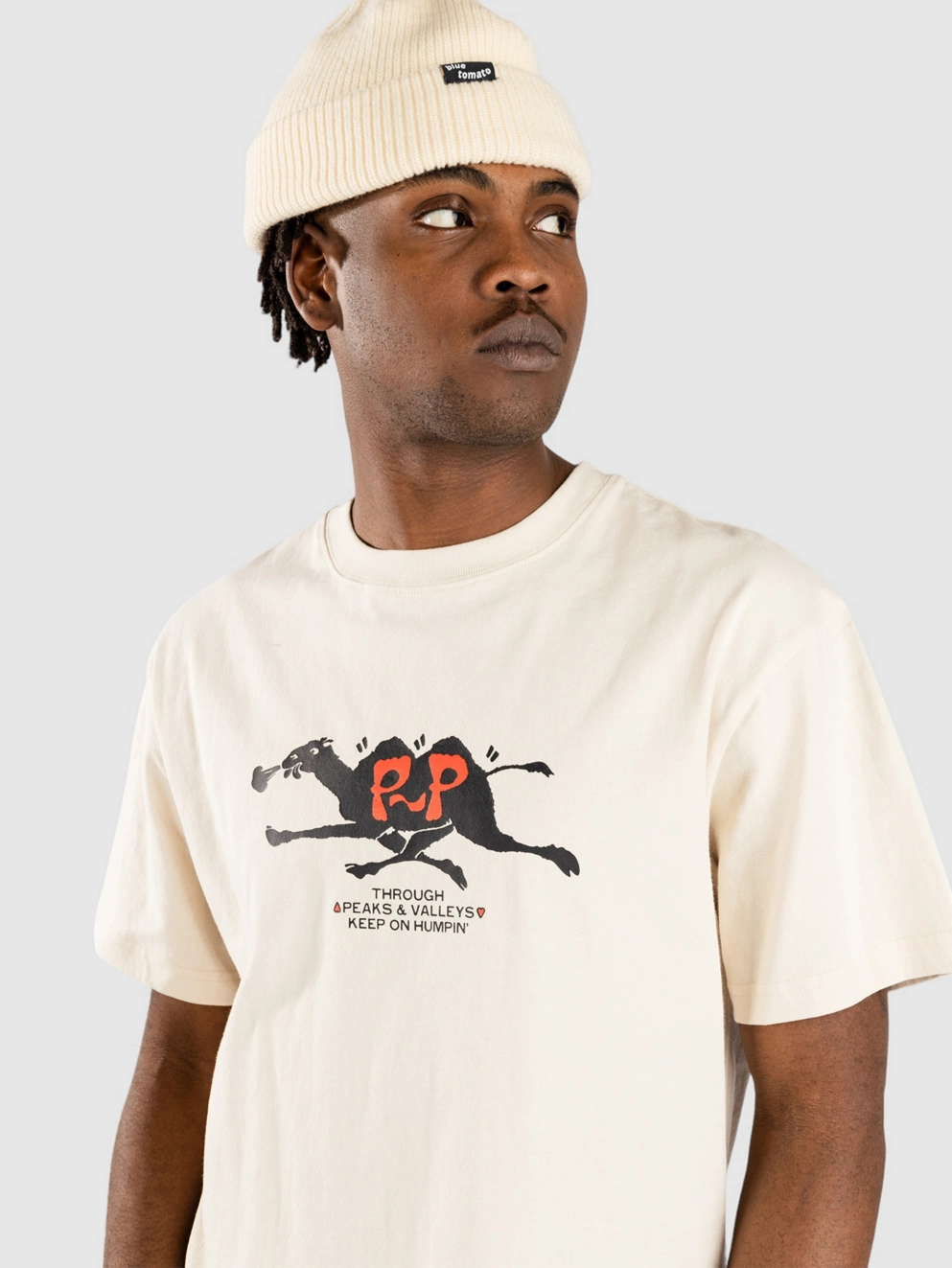 Pass Port Peaks & Valleys T-Shirt natural