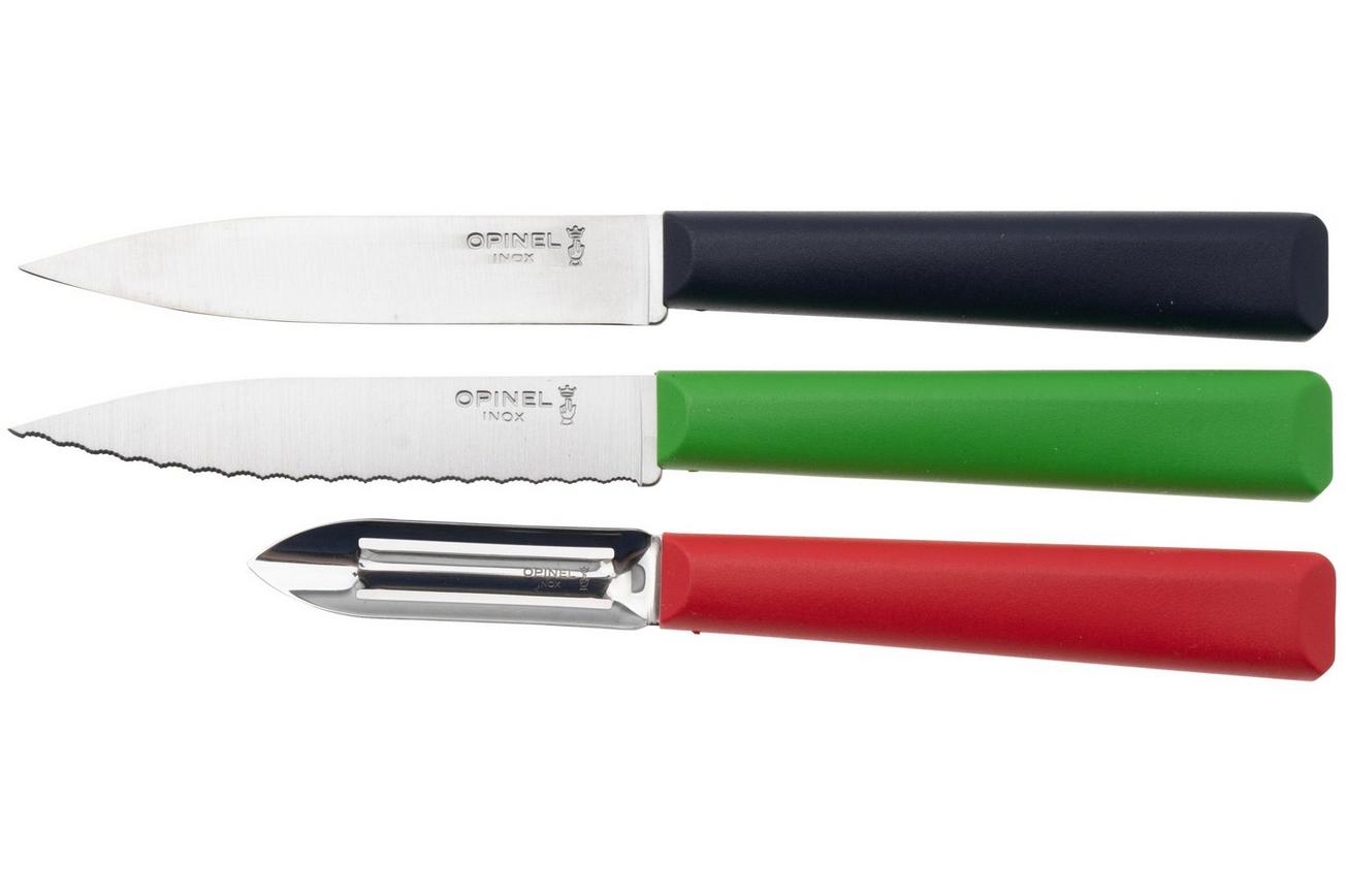 Opinel Essentiels  Set Trio 2359, 3-delige schilset