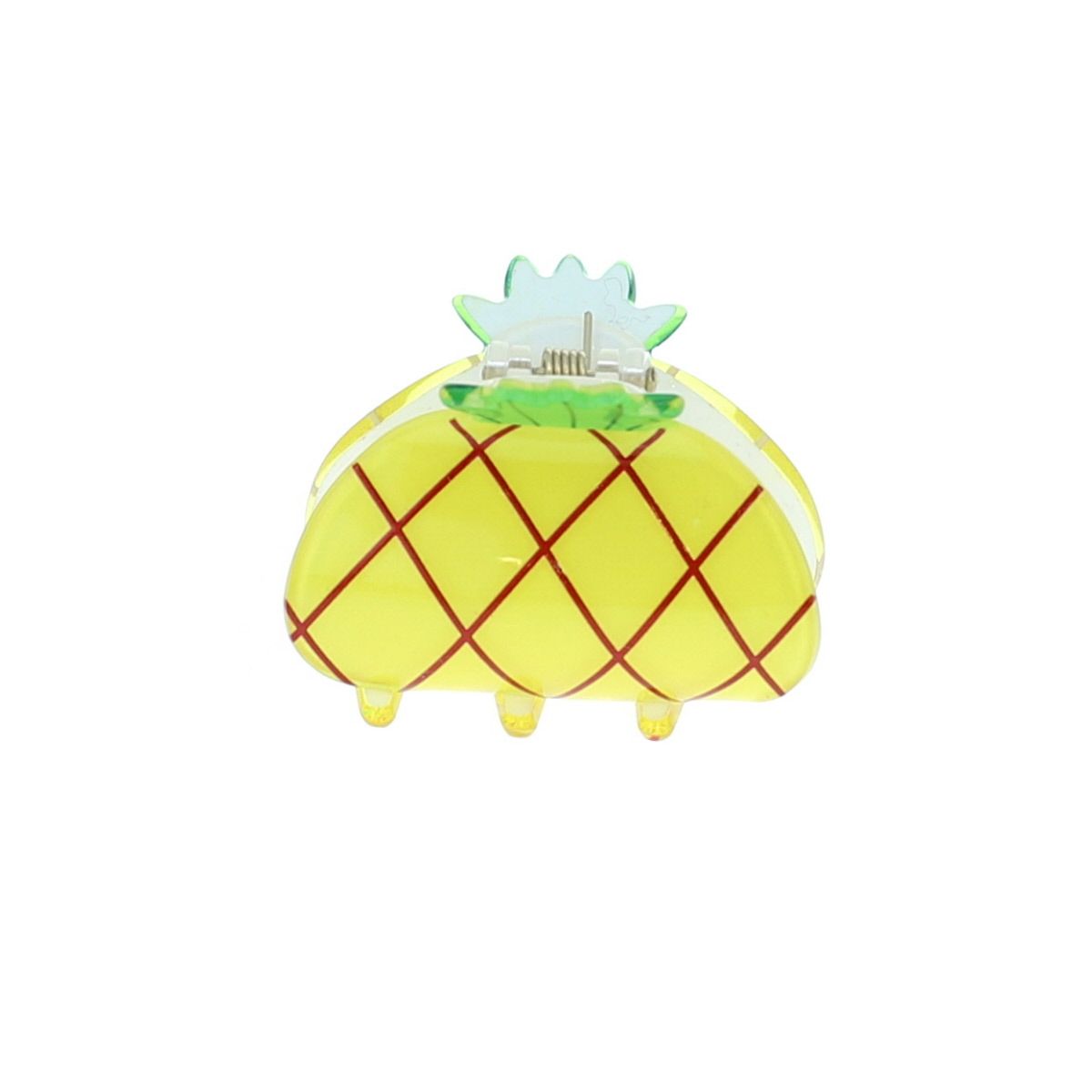 Pince à cheveux crabe ananas Roodoudou