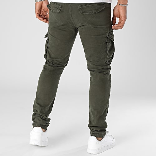 Pantalon Cargo Vert Kaki