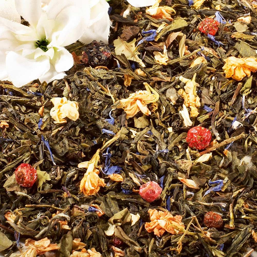 Schrader Buntes Leben, Aromatisierter Grüner Tee