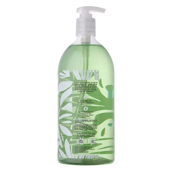 Gel de Banho MKL Green Nature Cosm'Ethik com Aloe Vera Mexicana 1L