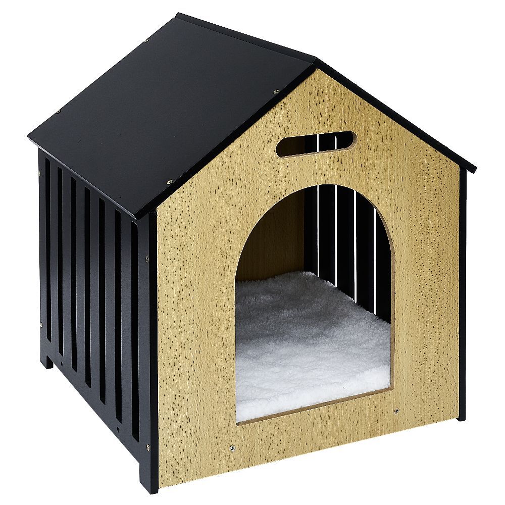 Maison niche pour chien chat beige 43x39xH45cm