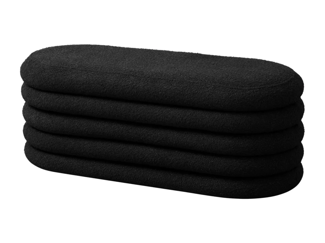 Pouf avec espace de rangement