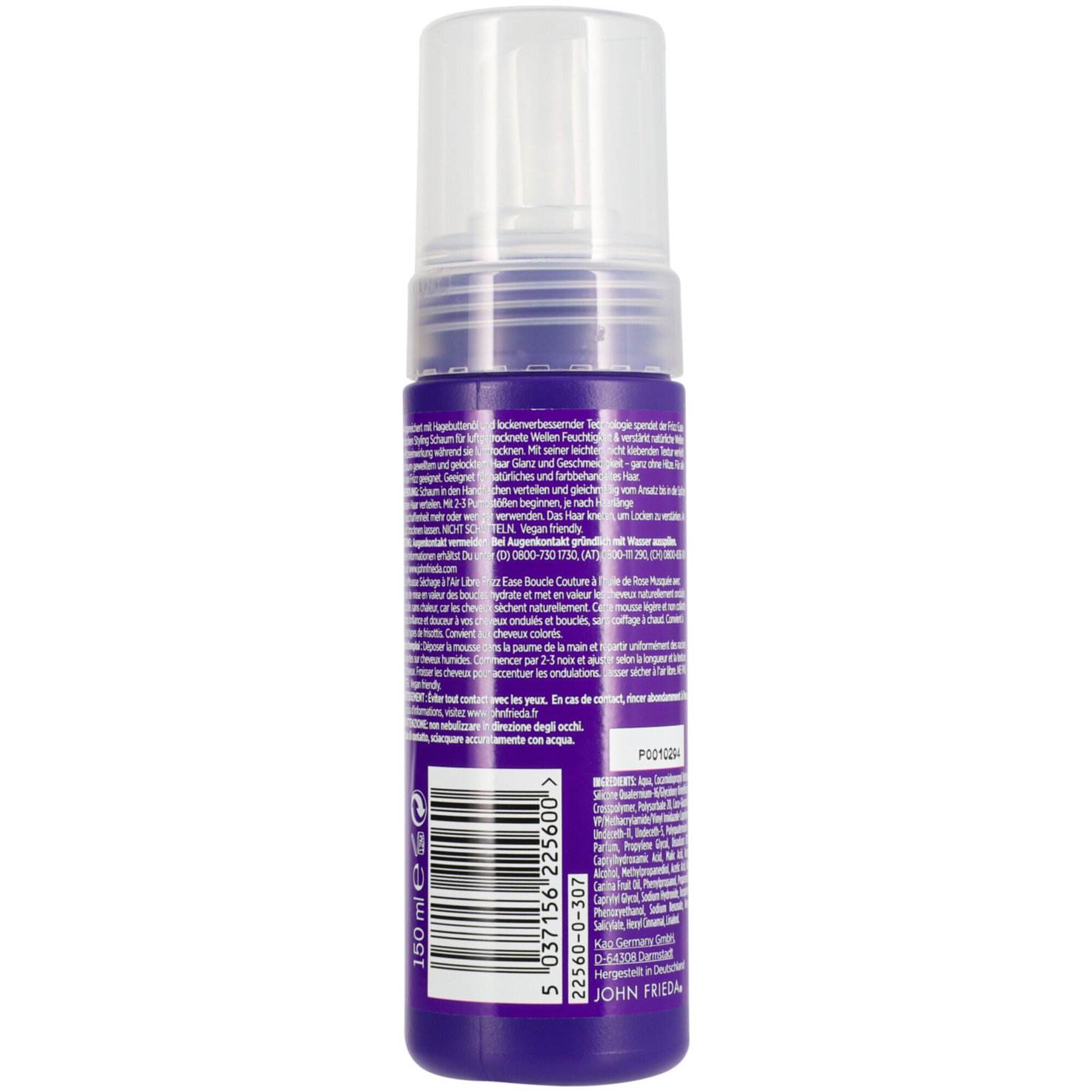 John Frieda Traumlocken Stylingschaum für luftgetrocknete Wellen