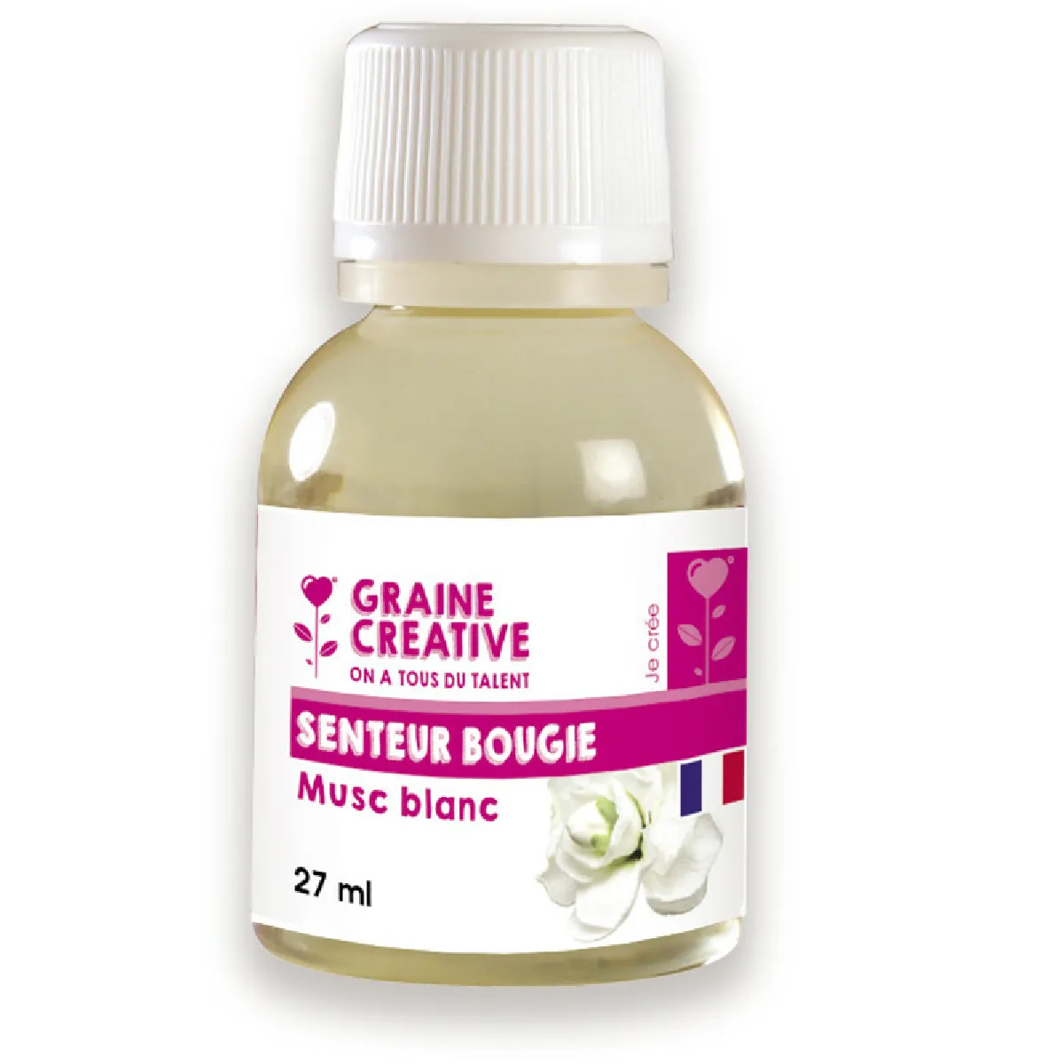 Graines Créatives Parfum Musc Blanc