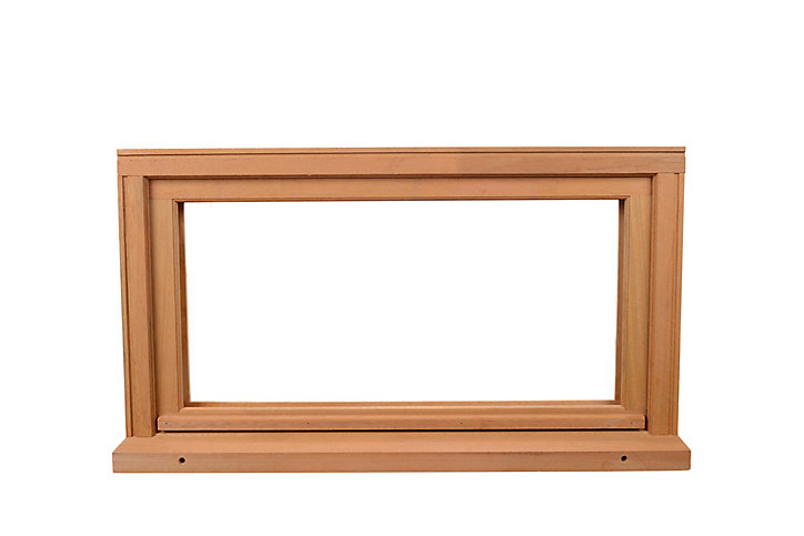 Fenêtre abattant bois GoodHome - l.120 x h.45 cm