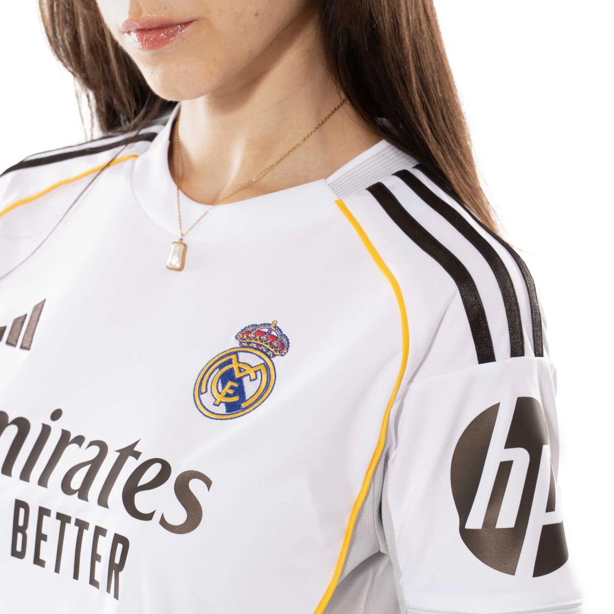 Camisola adidas Real Madrid Primeiro Equipamento 2025-2026 Mulher