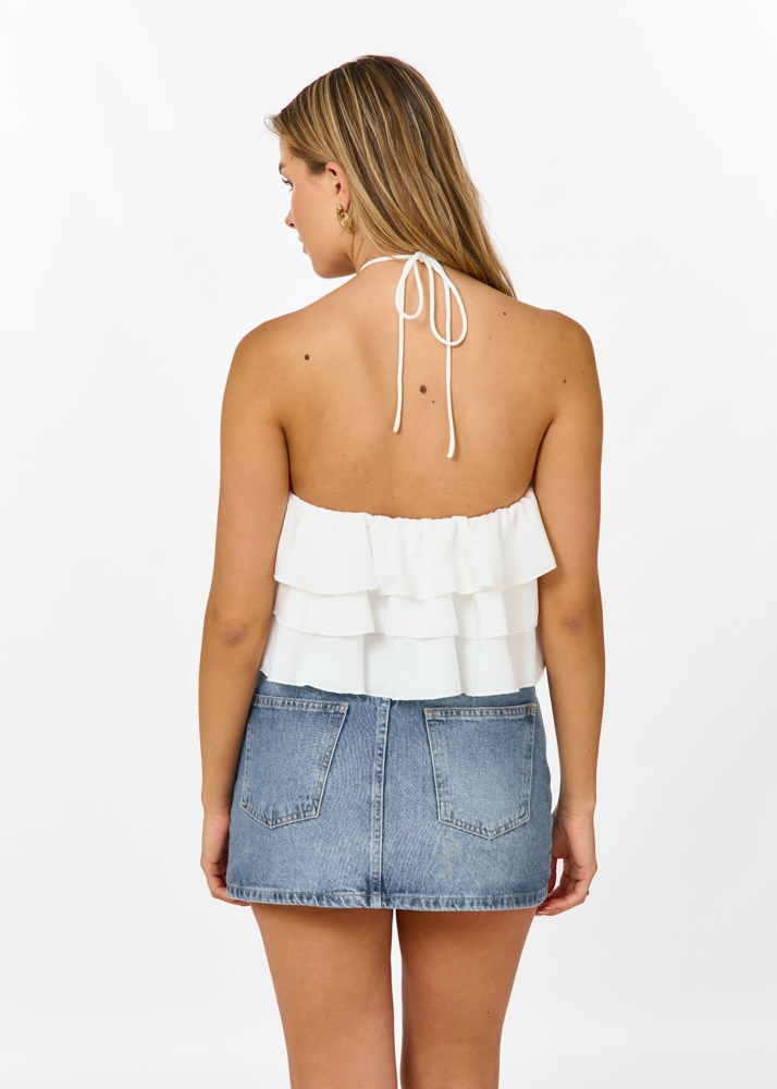 Mia halter top wit