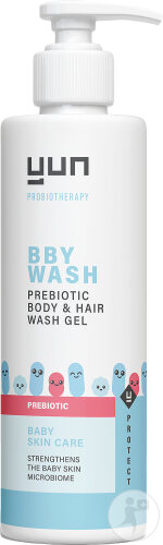 Yun BBY Wash Prebiotic Gel Lavant Corps Et Cheveux 200ml