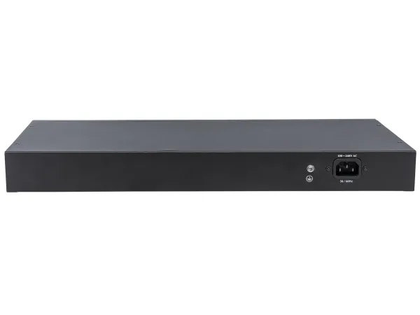 Intellinet 561242, Ikke administreret, Gigabit Ethernet (10/100/1000), Fuld duplex, Strøm over Ethernet (PoE), Stativ-montering, 1U