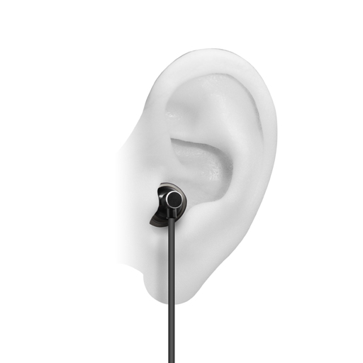 Fones de ouvido ultracompactos Unotec X6, especialmente projetados para dormir.