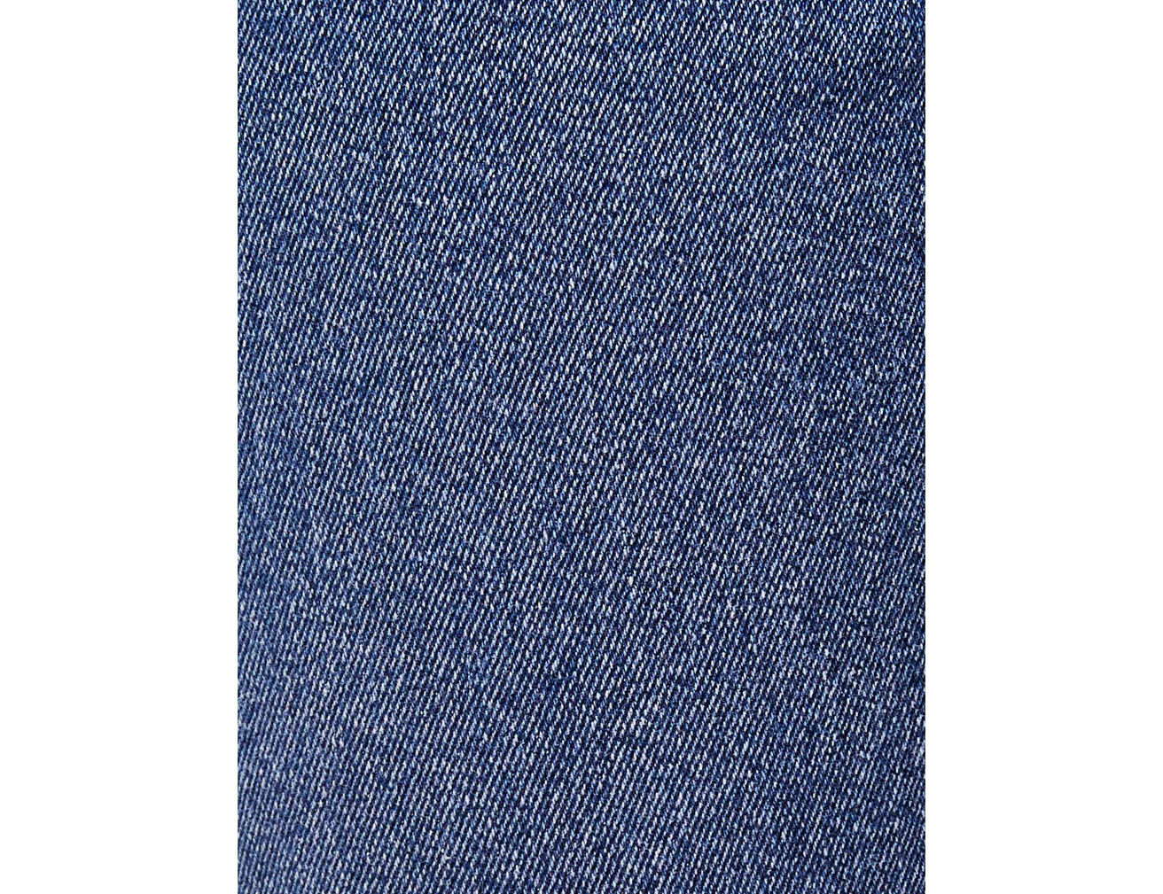 Jean skinny taille haute bleu