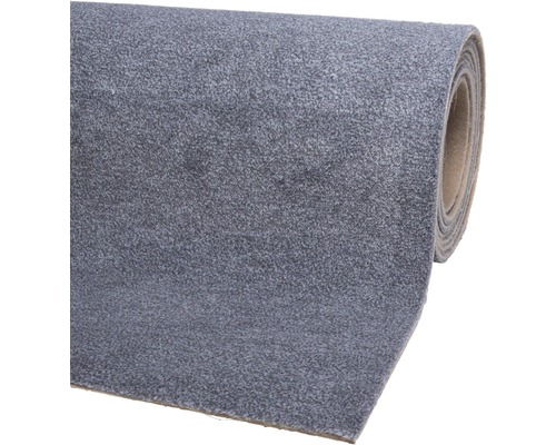 Velours tapijt Catania grijs 400 cm breed (per meter verkocht)