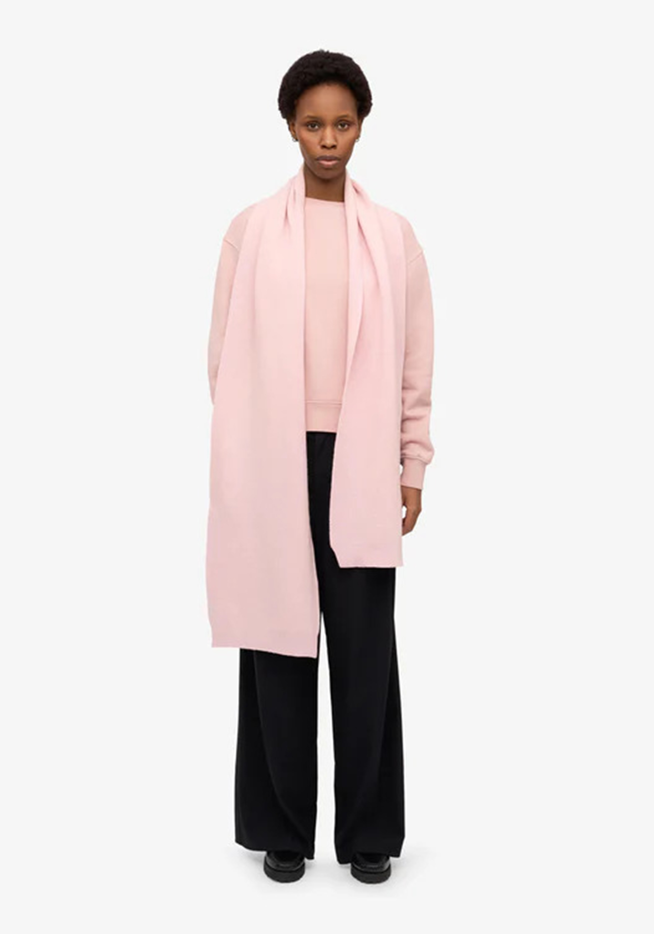 Colorful Standard Merino-Wollschal Faded Pink