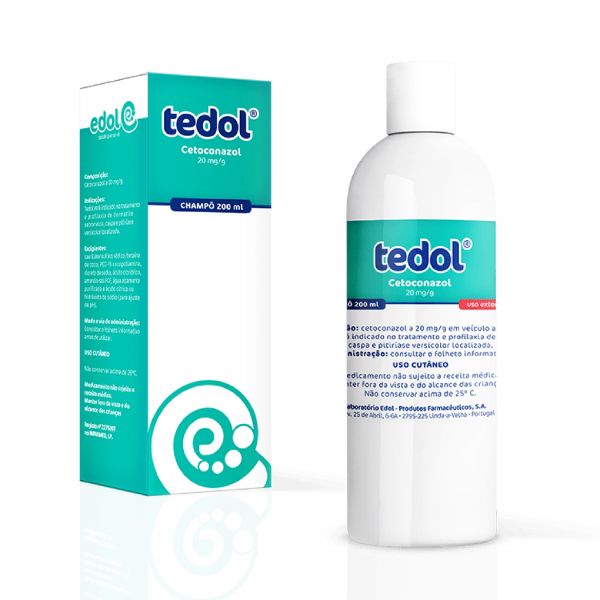 Edol Tedol Shampoo 20mg/g 200ml