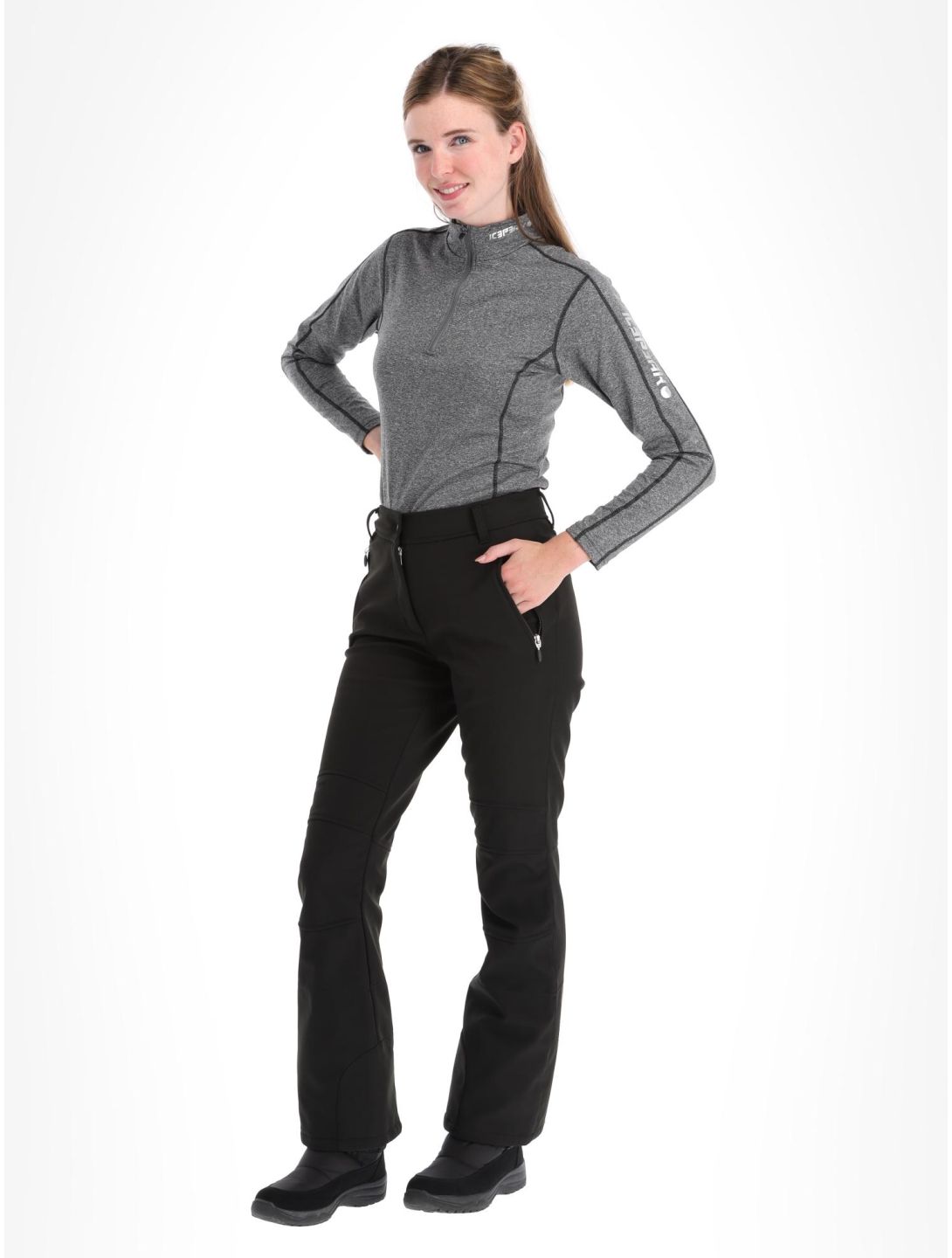Entiat softshell skibroek dames