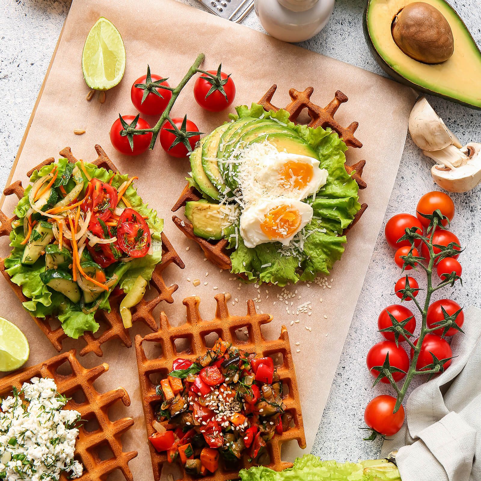 Locawo High Protein & Low Carb Waffeln
