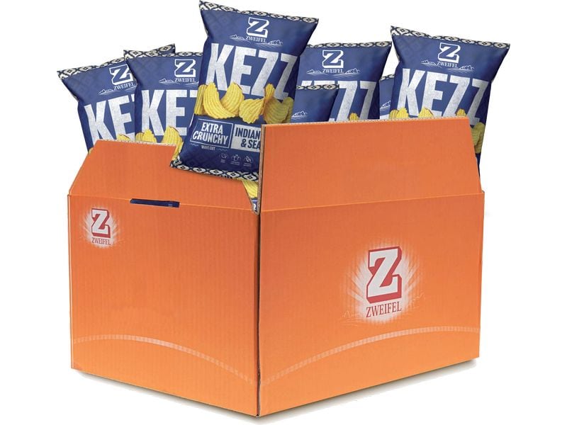 Zweifel KEZZ Chips Pepper and Salt 20 x 35 g Kartoffelchips