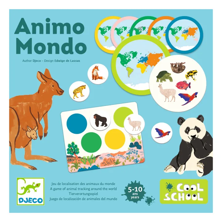 Djeco Cool school Animo Mondo