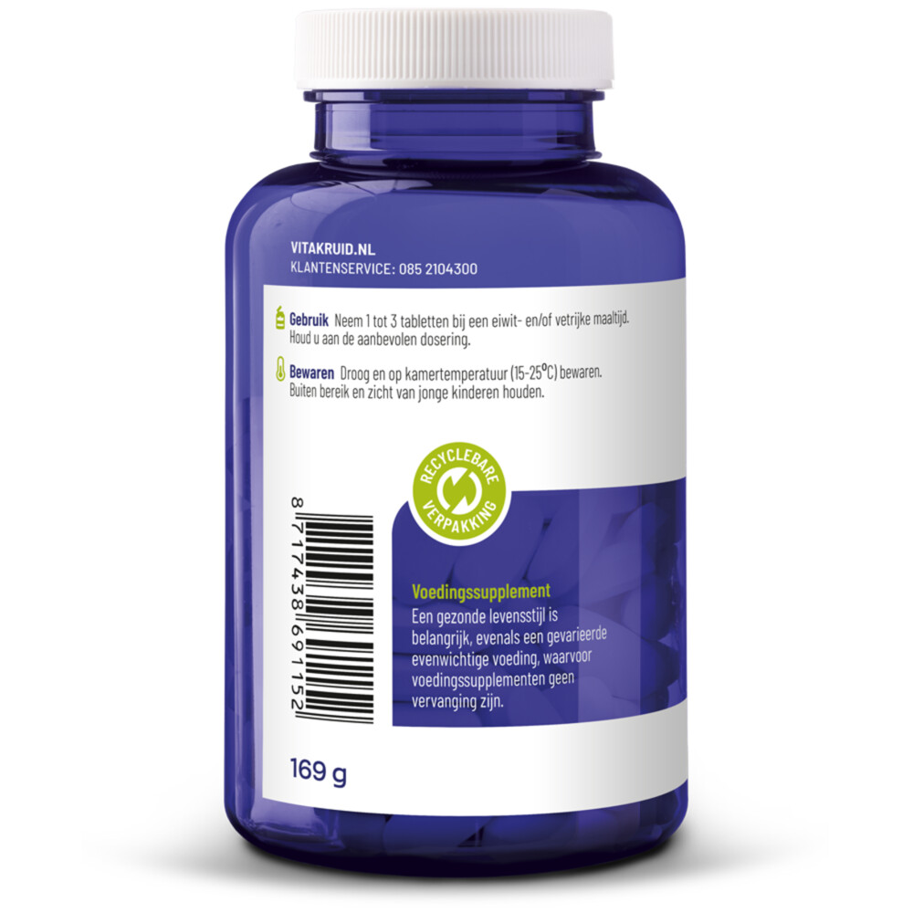 2x Vitakruid Betaine Hcl 650 mg 120 tabletten