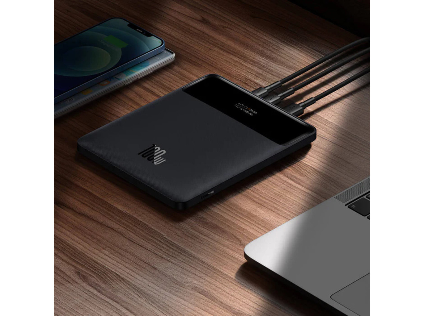 POWERBANK BASEUS BLADE PRETA 100W 20000MAH
