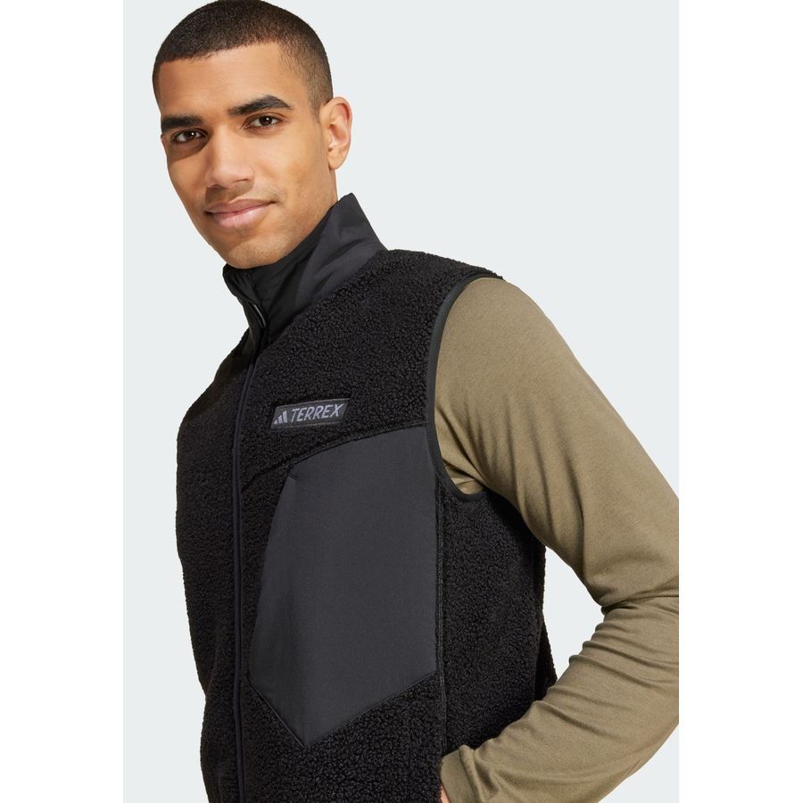 Adidas Veste sans manches molleton poils longs Terrex Xploric