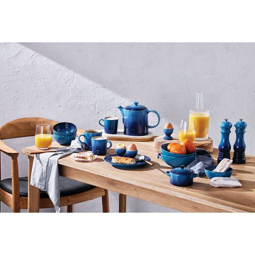 Le Creuset Stentøjs Krus, Azure, 35 cl