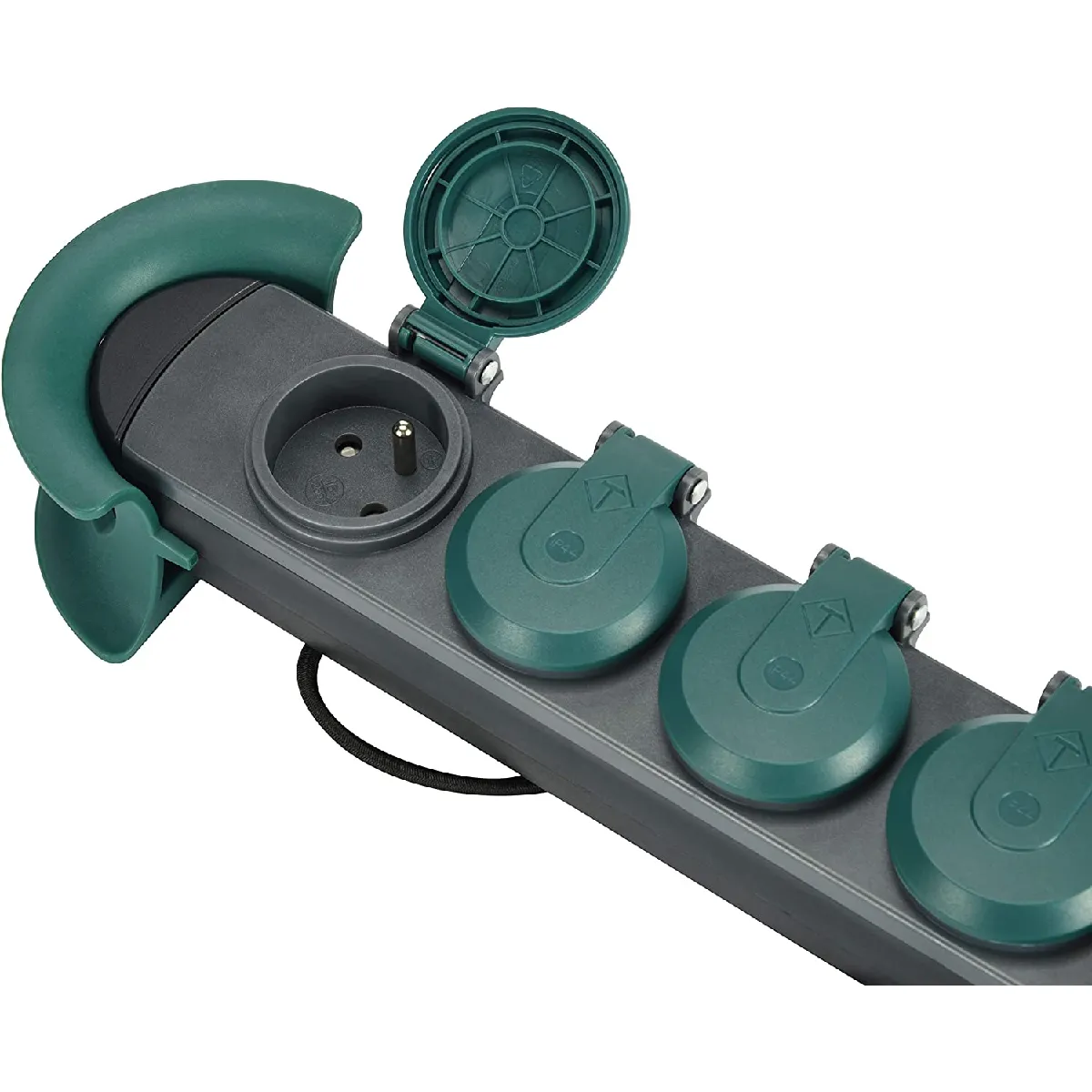 ELECTRALINE 30919 Bloc Multiprises - Vert