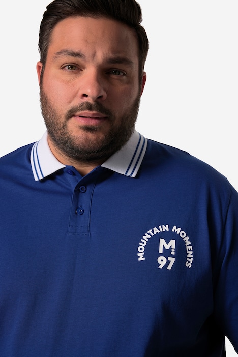Men+ Poloshirt Bauchfit, Halbarm, Polokragen, bis 8 XL