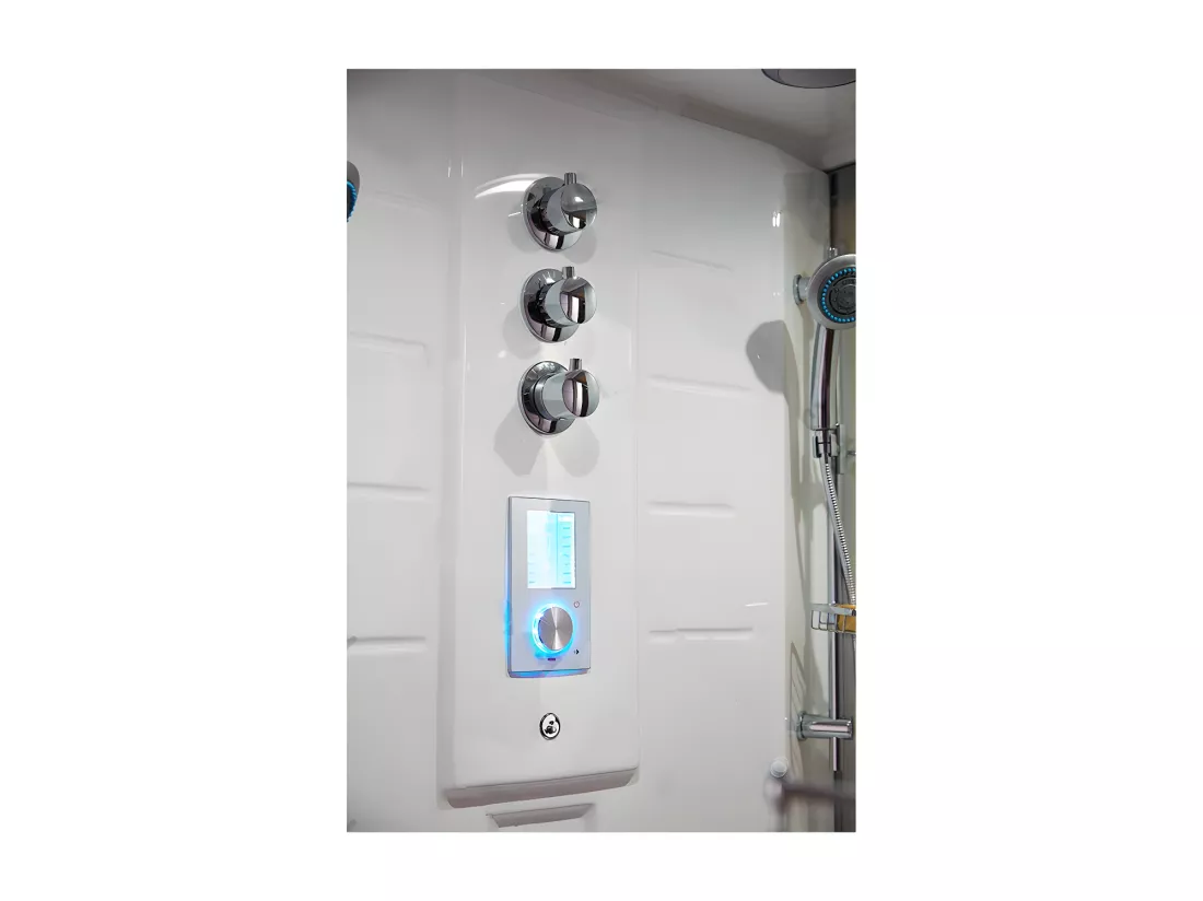 Combi Sauna Douche Hammam Boreal® SH220D - droite
