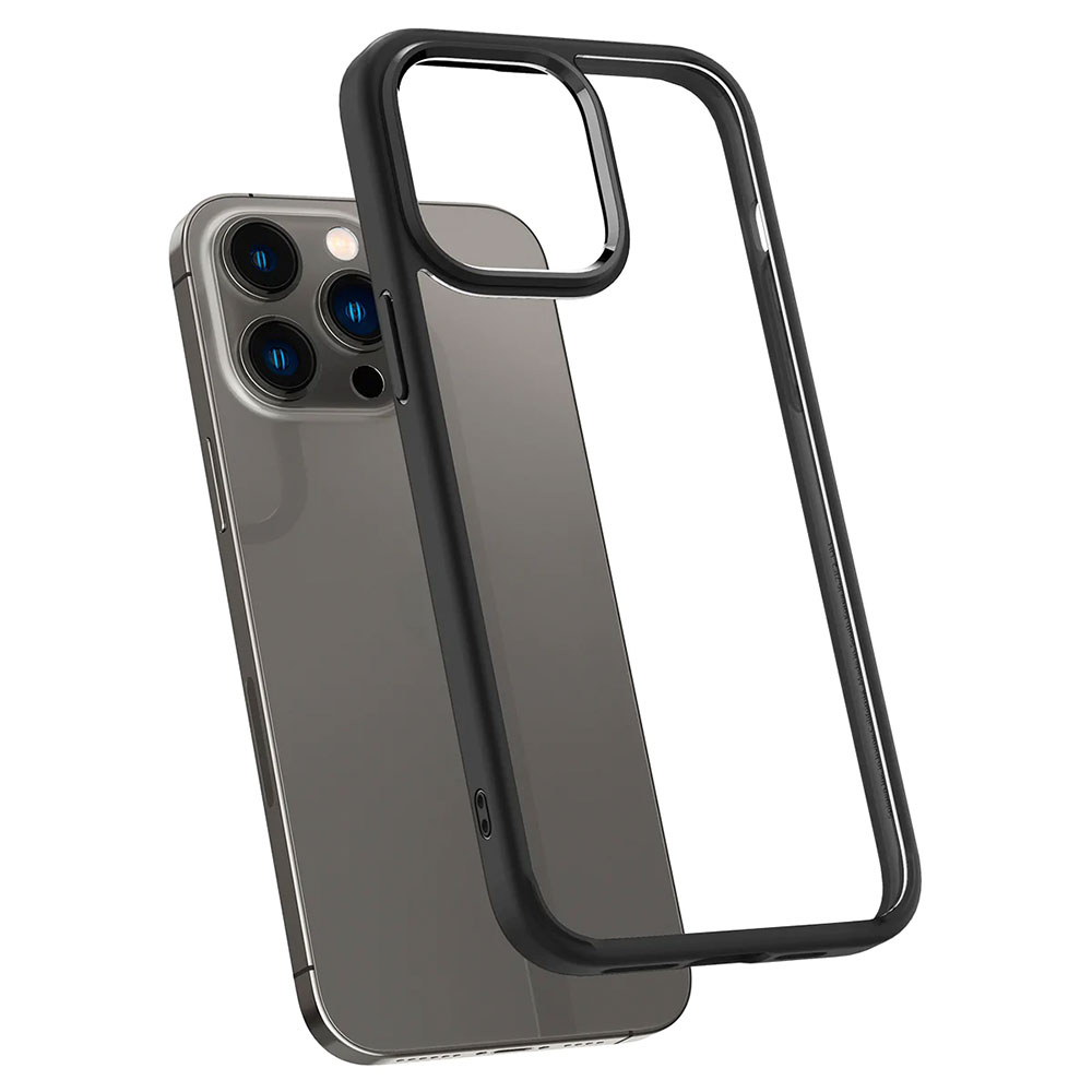 iPhone 14 Pro Ultra Hybrid Case Hülle (ACS04961) - Schwarz / Transparent