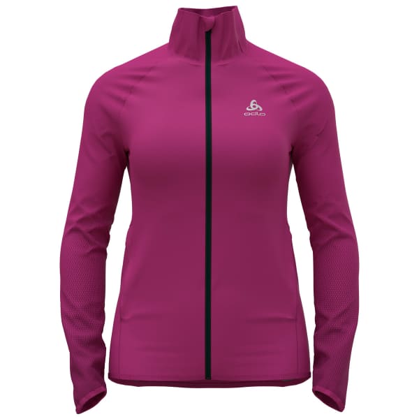 Veste ski de fond ODLO ZEROWEIGHT PRO WARM HYBRID JACKET W FESTIVAL FUCHSIA