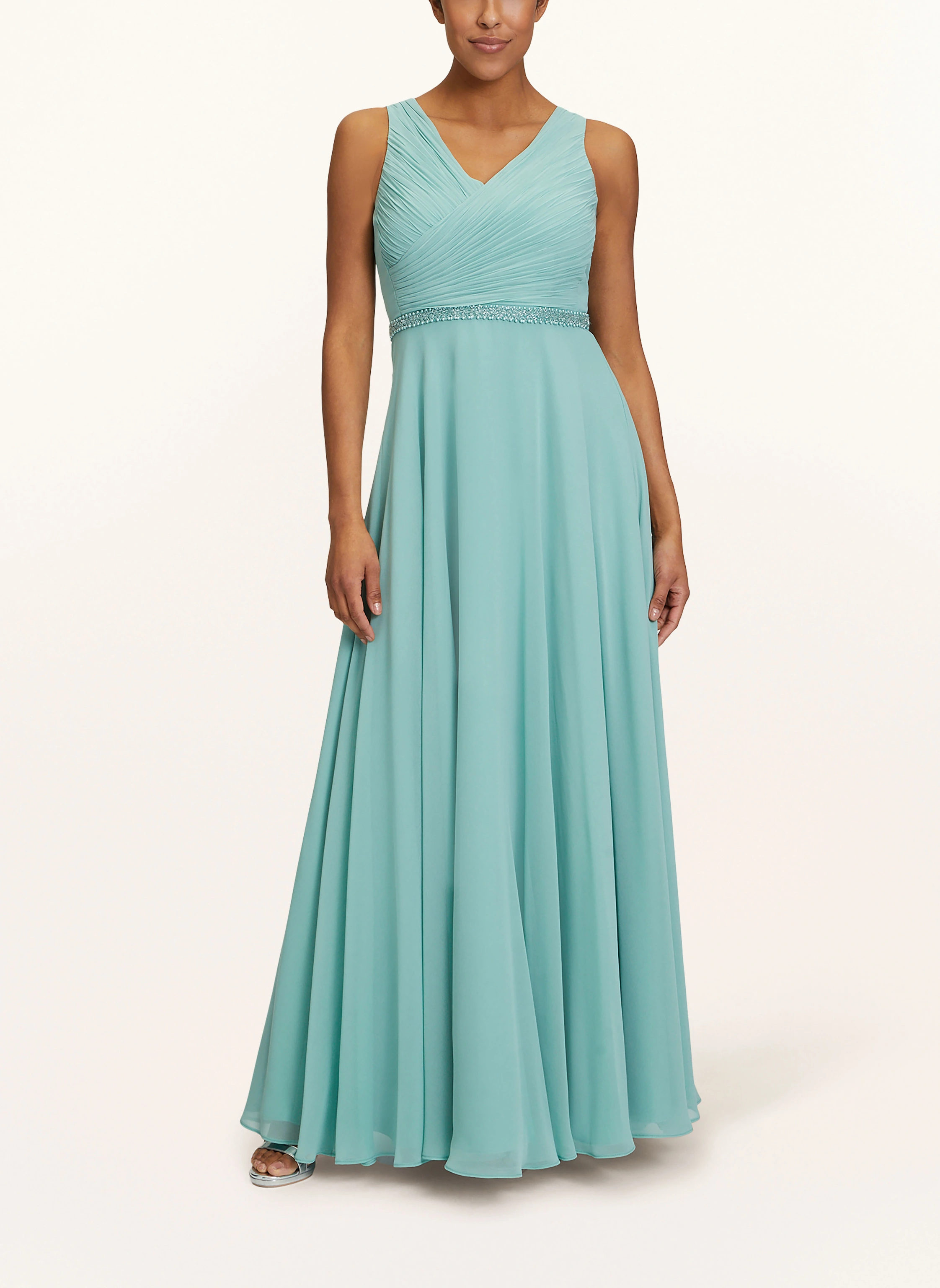 Vera Mont Abendkleid mit Schmuckperlen