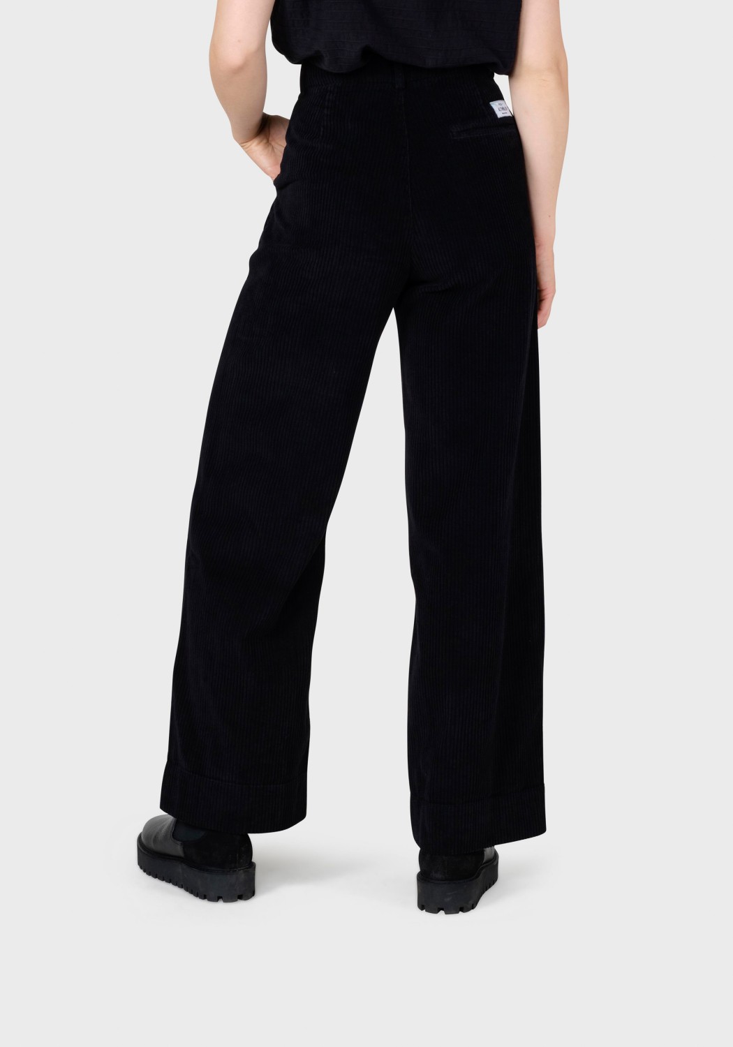 Klitmøller Collective Cord-Hose Lydia Jumbo Corduroy Black