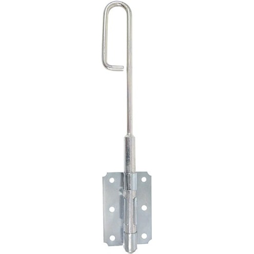 Verrou baïonnette à visser - D14 - L : 305 mm - platine - 90 X 66 x 1 mm -