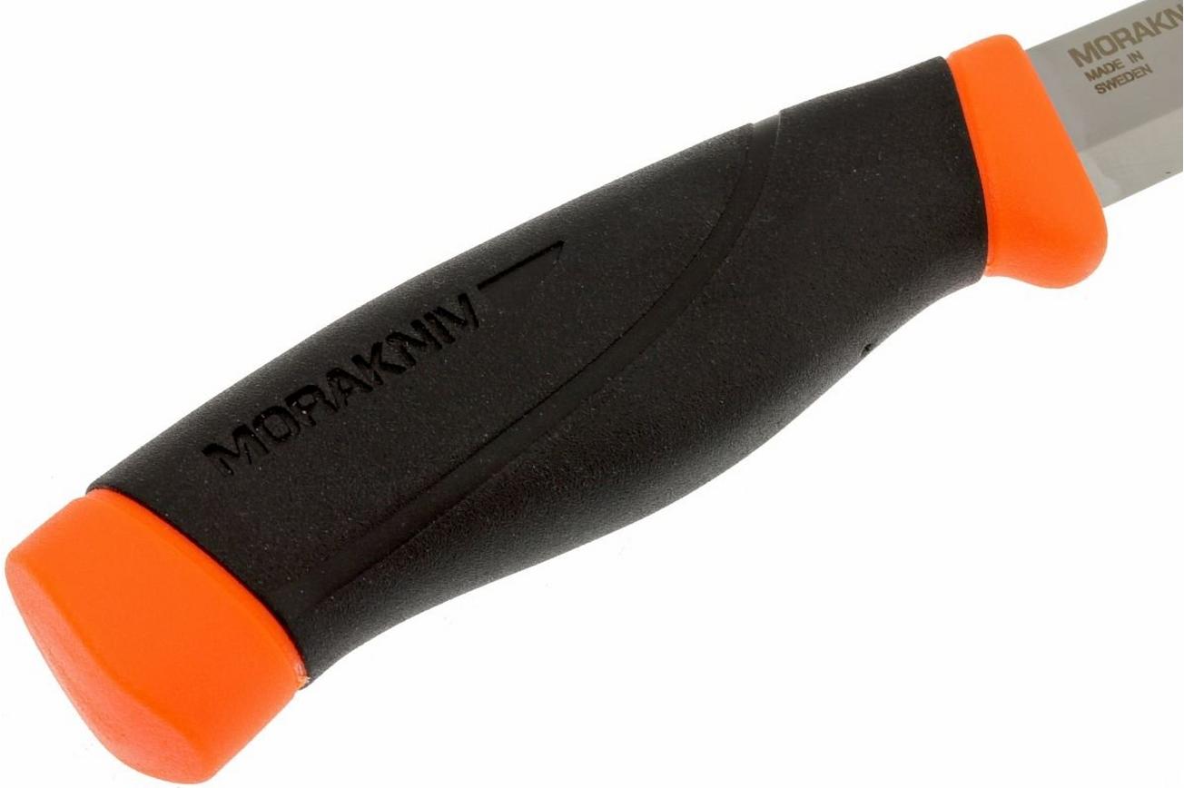 Mora Companion Heavy Duty F carbon, oranje, bushcraftmes