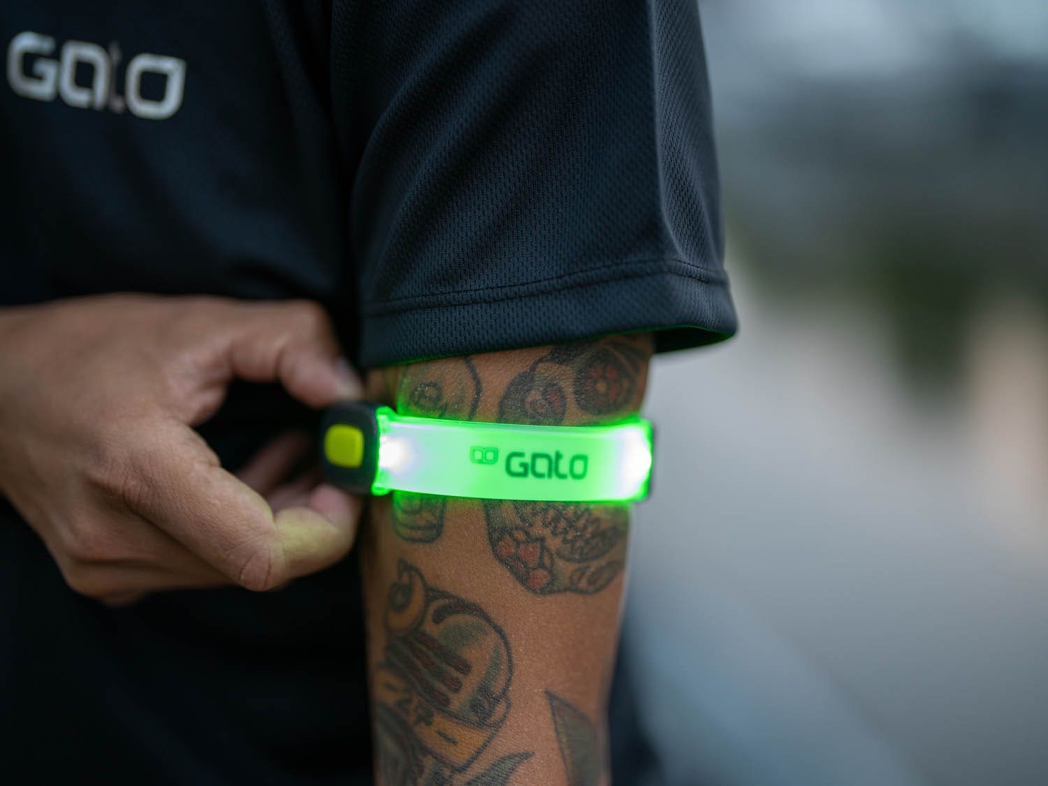 Gato  Neon Led Armband