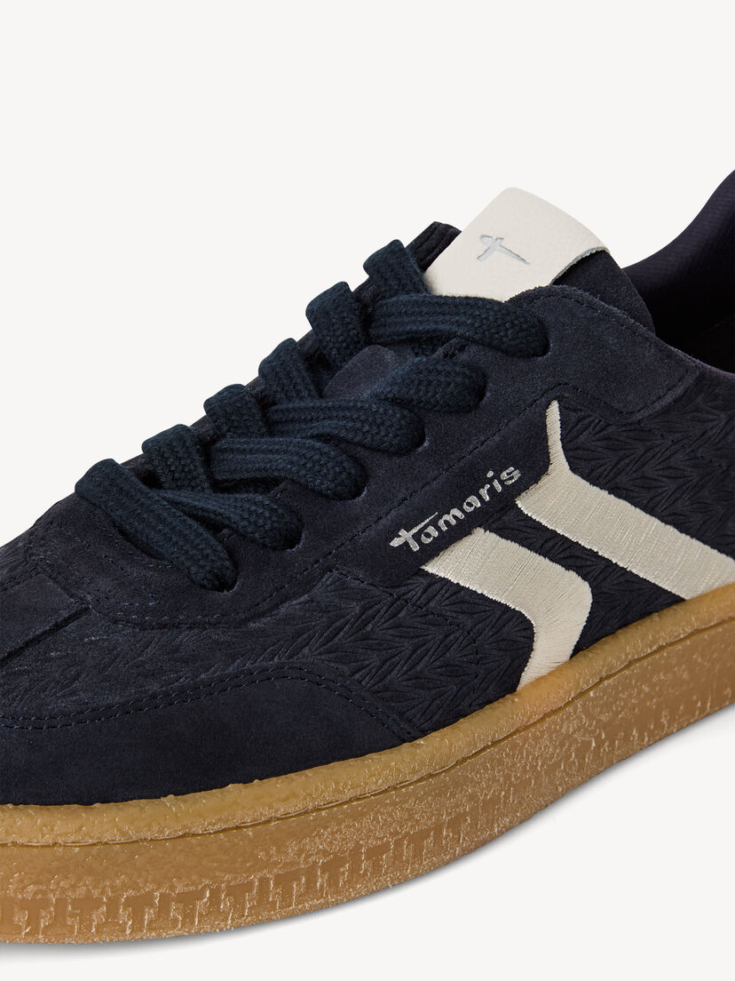 Leren Sneaker - blauw