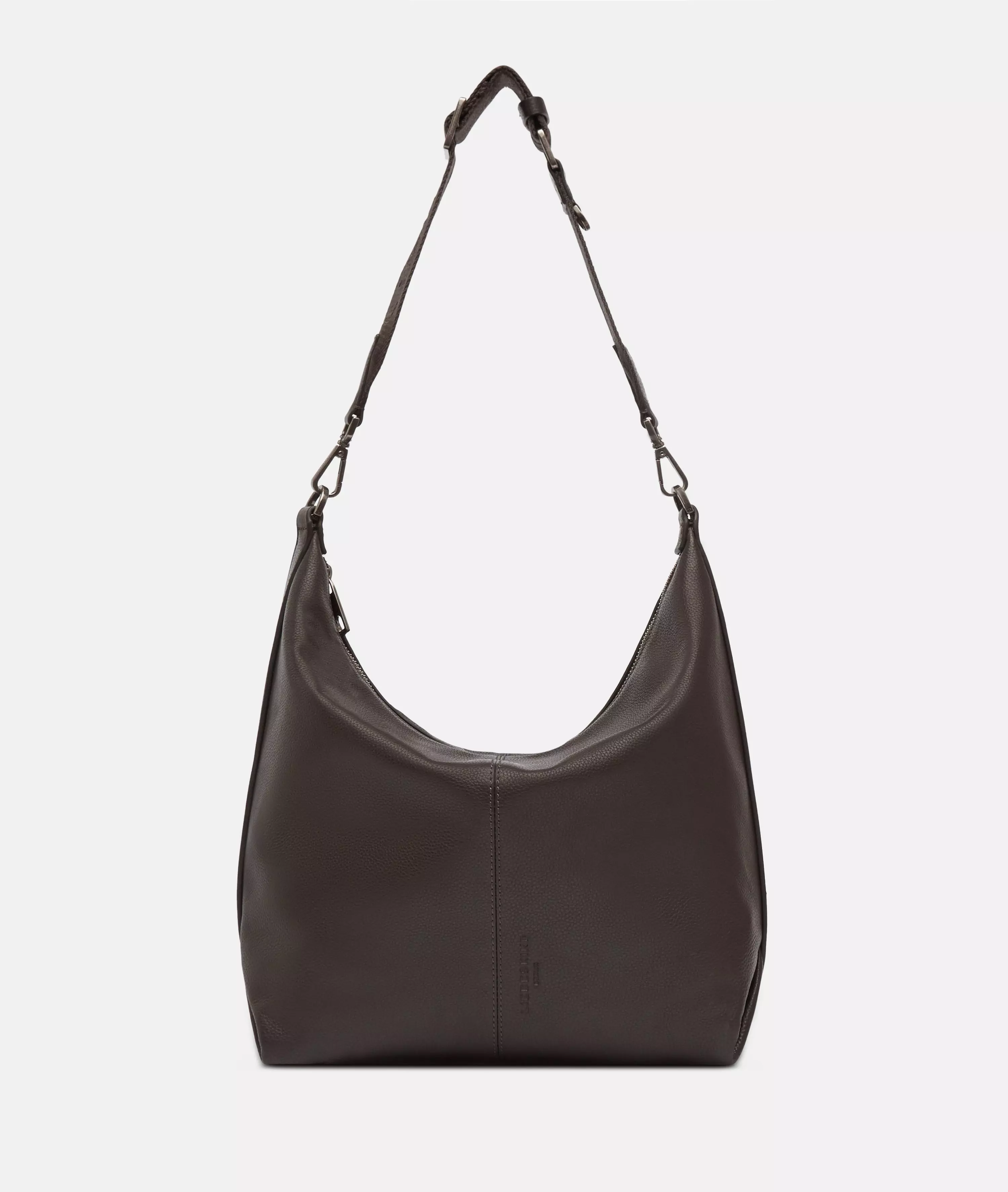 Paris Hobo M Spacious cowhide leather shoulder bag