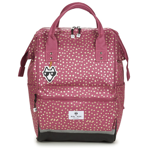 Pol Fox - SAC A DOS FUTE BUTTERFLY - Rose / Doré