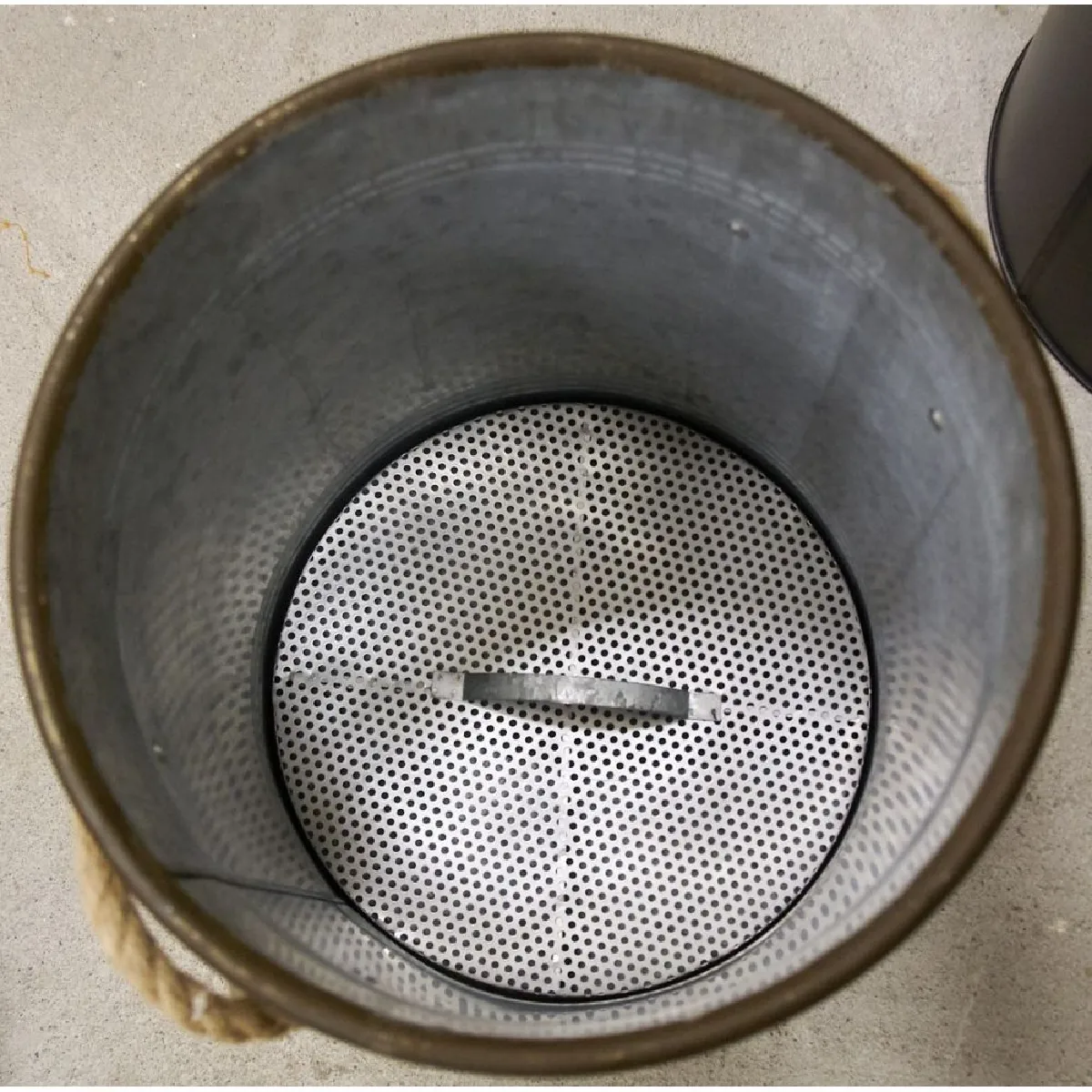 AUBRY GASPARD Tabouret/Seau à pellets