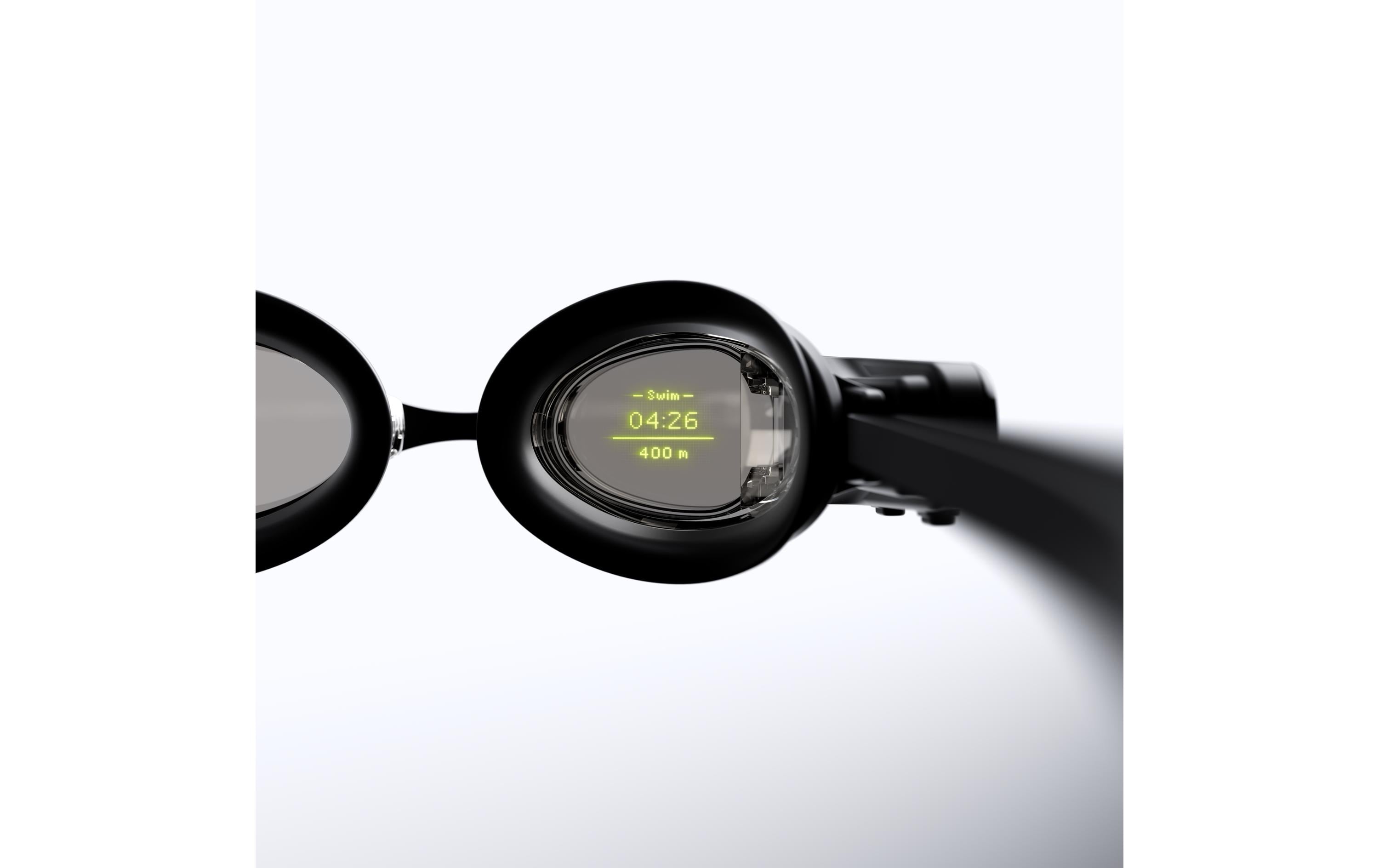Schwimmbrille Goggle Smart Swim 2 Gelb/Schwarz<br>Schwimmbrille mit patentiertem AR-Display