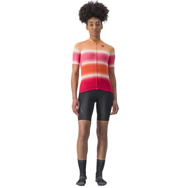 Maillot vélo CASTELLI MAILLOT DOLCE SOFT ORANGE