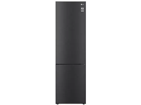 LG GBP62MCNBC - Køleskab/fryser - bund-fryser - bredde: 59.5 cm - dybde: 67.5 cm - højde: 203 cm - 384 liter - Klasse B - matsort