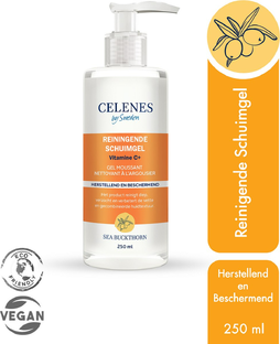 Celenes by Sweden Sea Buckthorn Reinigende Schuimgel - Vette/Gecombineerde Huid 250ML